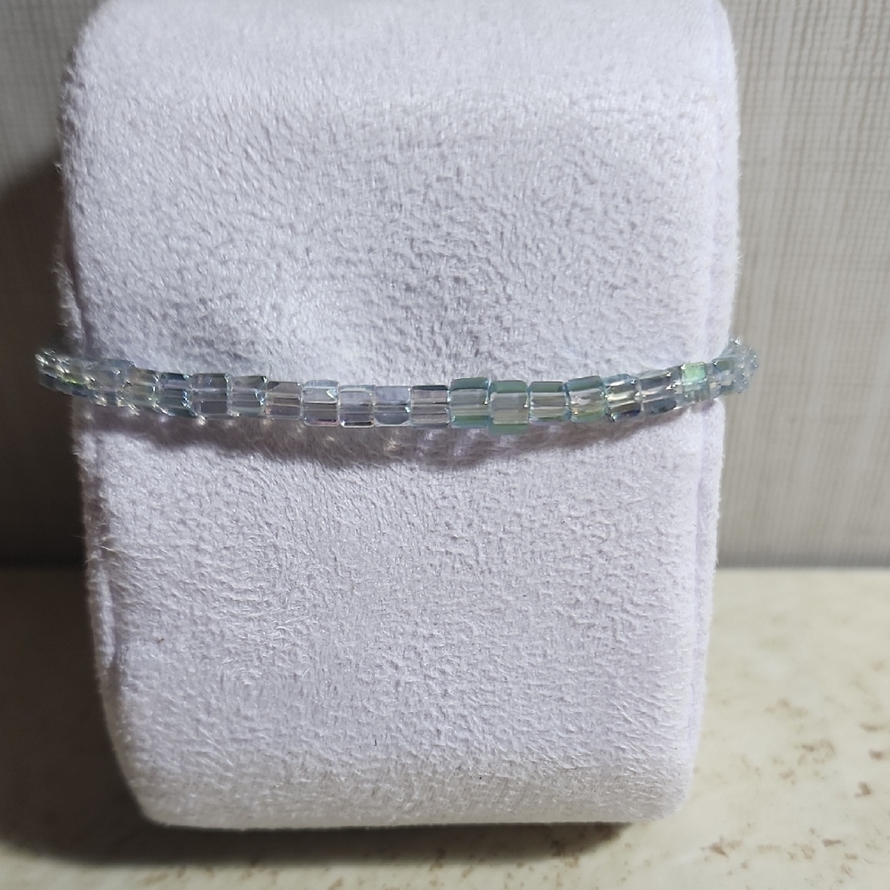 1pc blue chameleon Beaded Bracelet